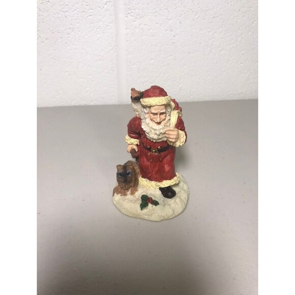 Brinn's Handcrafted Handpainted Collectable Santa's Journey 1992 Vintage Figure - Picture 4 of 5
